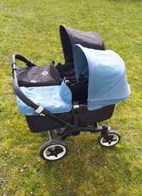 Bugaboo Donkey wózek podwójny bliźniaczy Mono Duo Twin dzieci