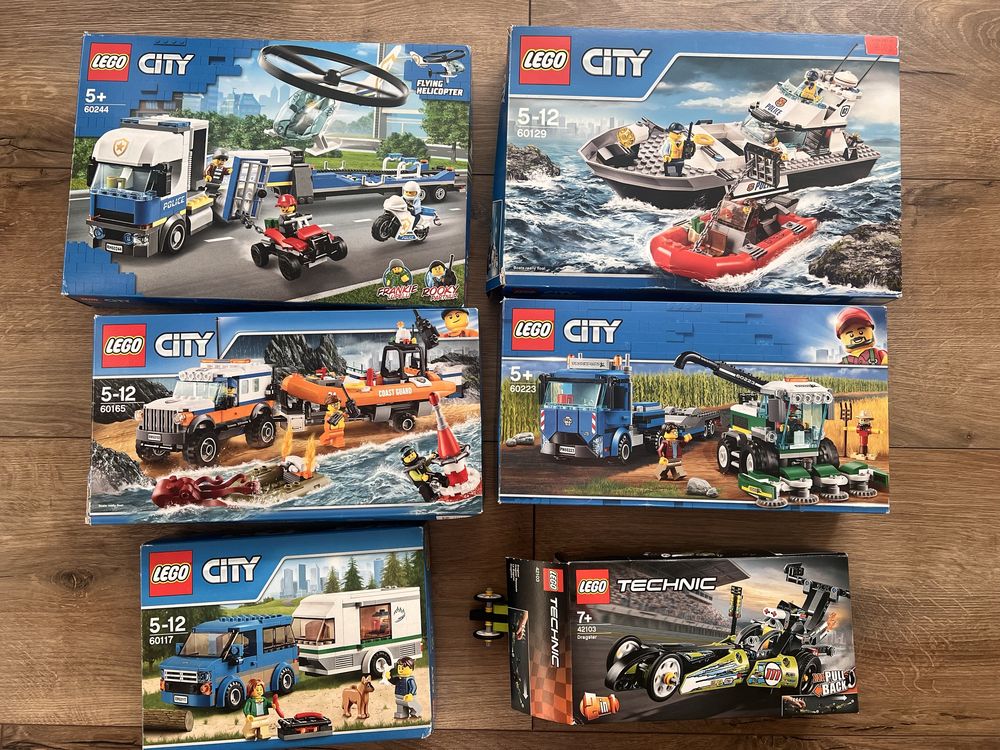 Lego City 60244 zestaw używany