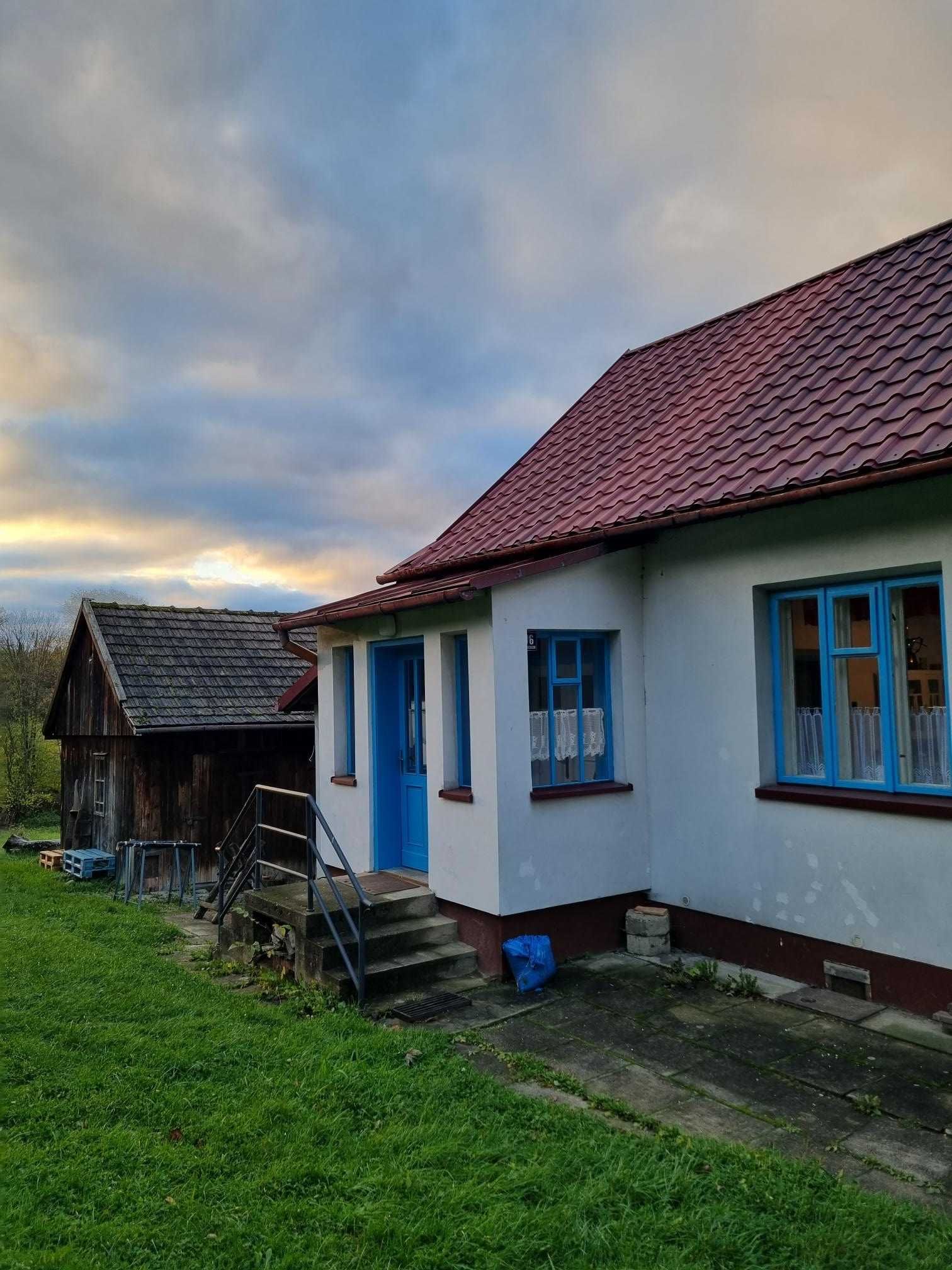 Działka z domem i stodołą w Limanowej, 1.5 km do rynku, Małopolska