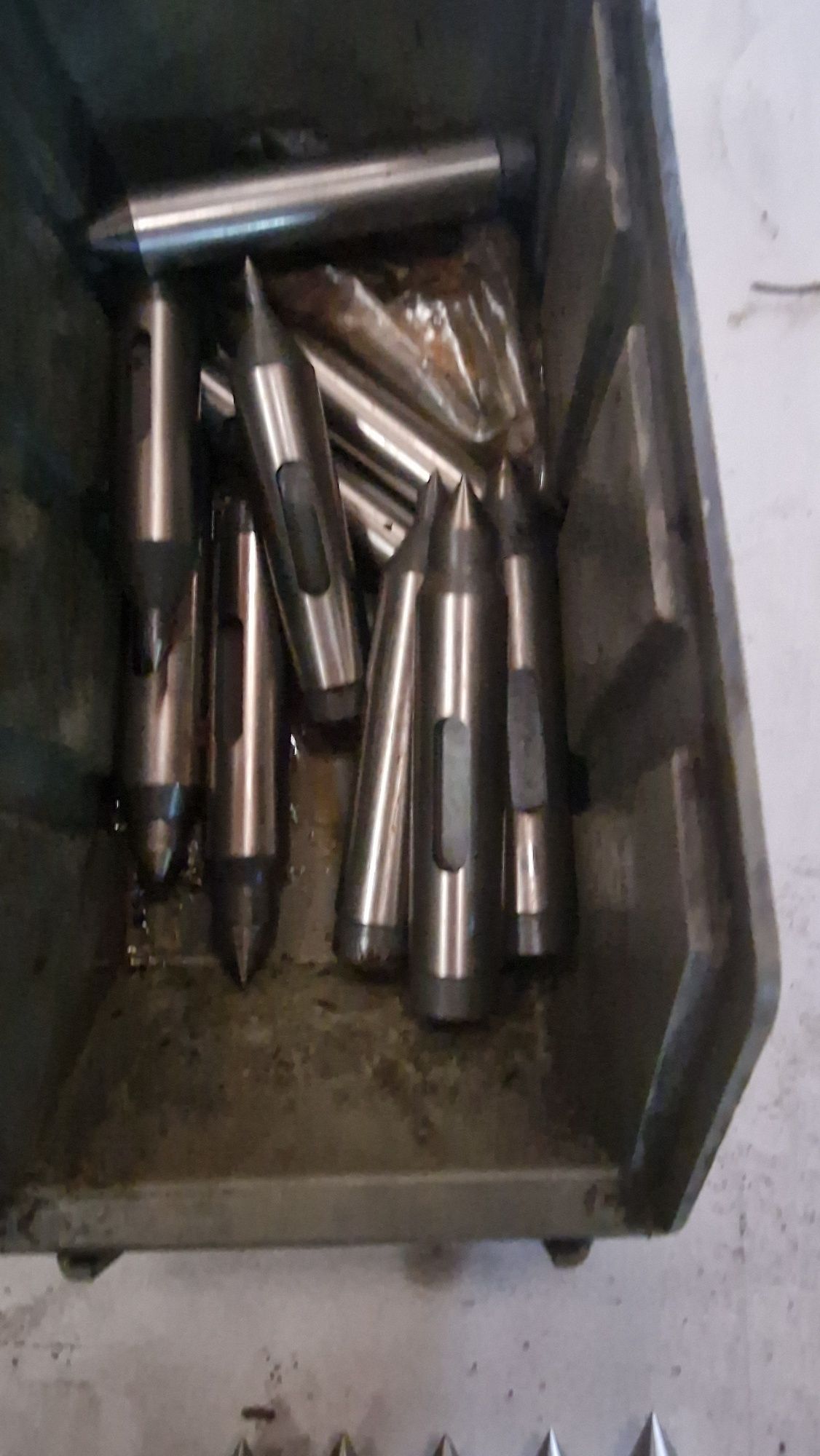 Lote recheio pontas de centro ferramentas tornos