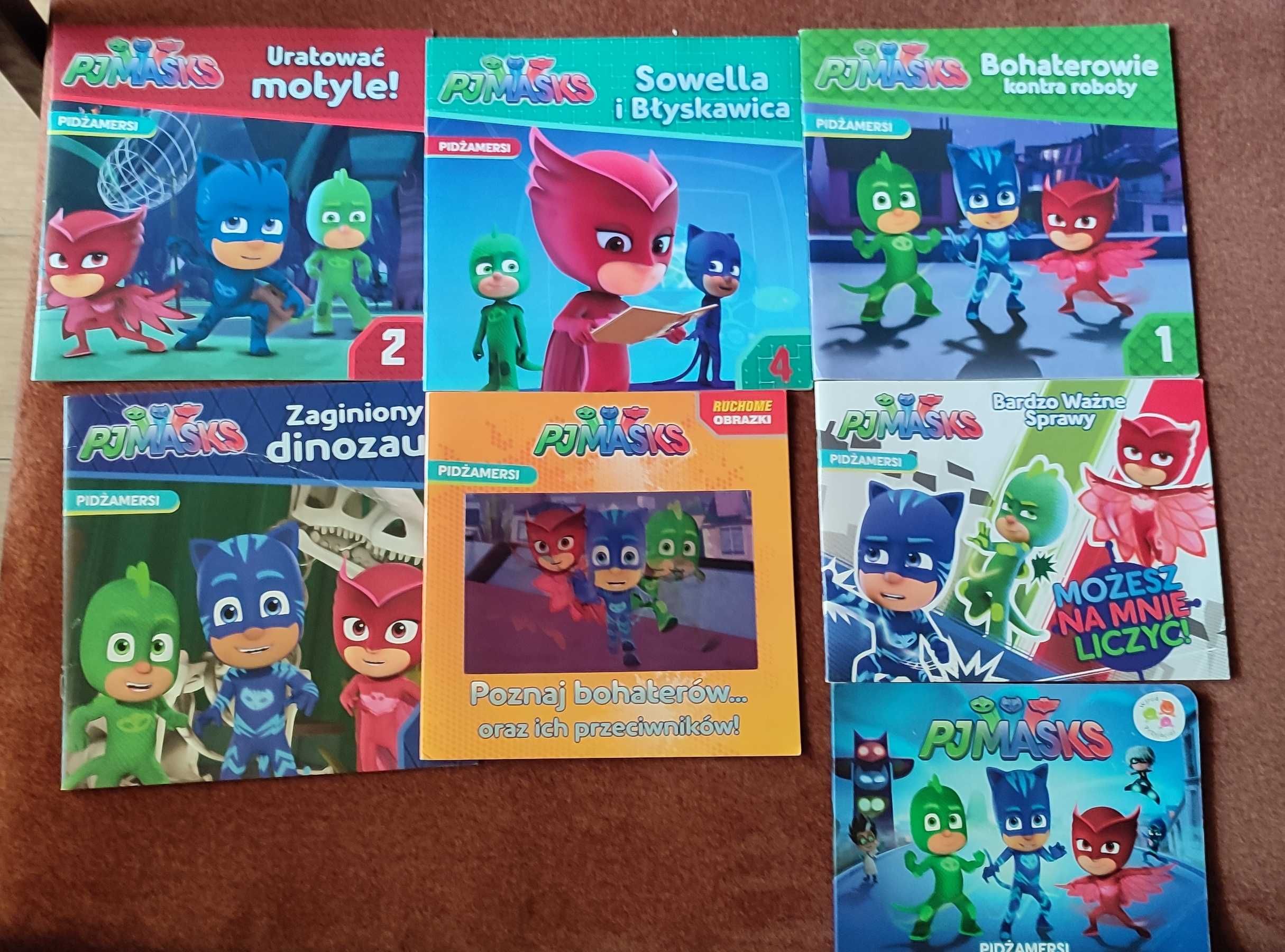 Pidżamersi - zestaw puzzle plus książeczki i kolorowanki