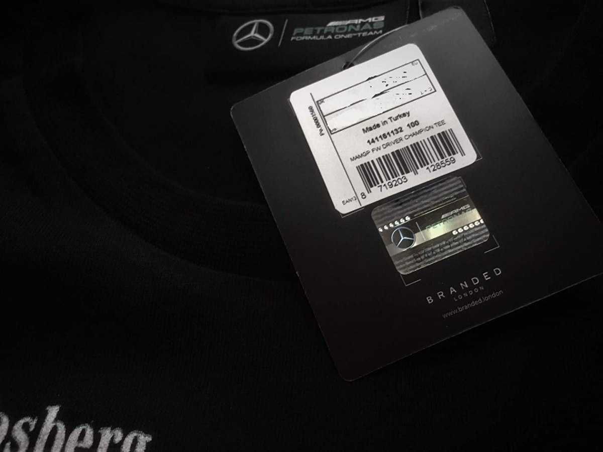 Mercedes AMG F1 NICO ROSBERG T-shirt męskie   R M