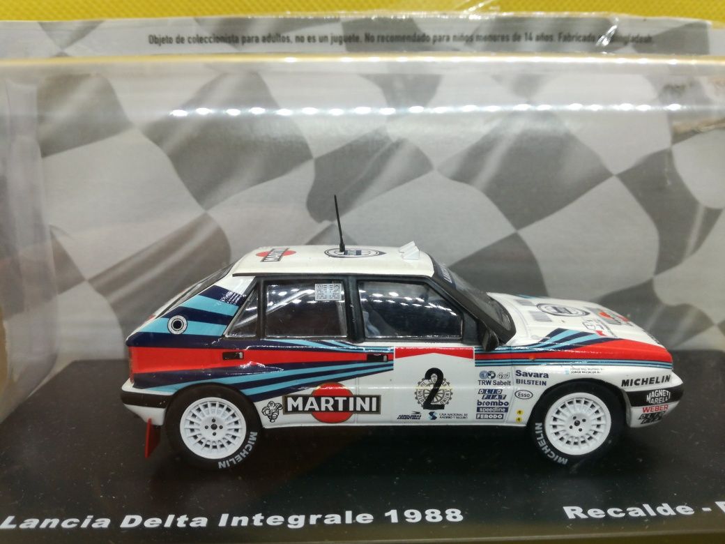 N.71 Miniaturas 1/43 Lancia de Rally 8 Modelos diferentes