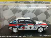 N.71 Miniaturas 1/43 Lancia de Rally 8 Modelos diferentes