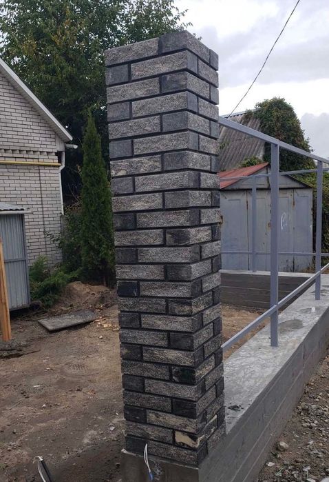 Цегла облицювальна від виробника, кирпич для забора, кирпич колормикс