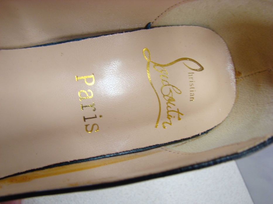 Christian Louboutin r.37 czarne szpilki z czerwoną podeszwą nowe