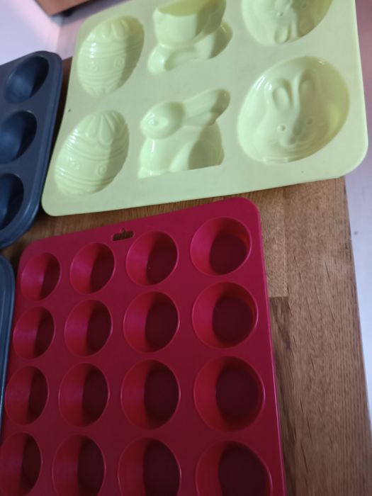 Formy silikonowe ciastek lodu wykrawacze foremki zestaw