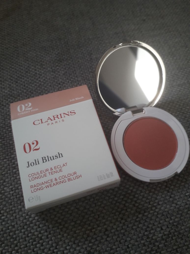 Clarins Róż do policzków kompakt Joli Blush 02 Cheeky Pink 1,6 g