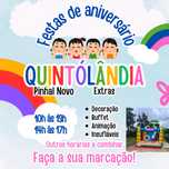 Quintólândia - Festas de aniversário