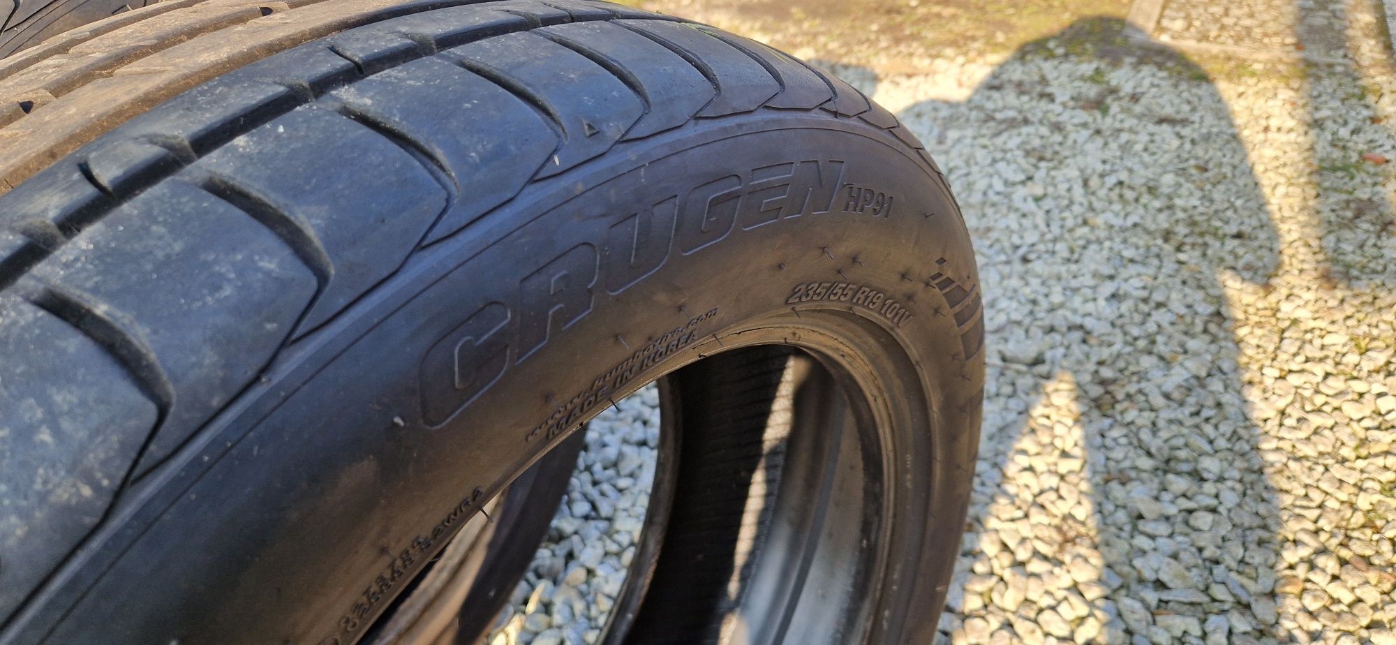 4 Opony 235/55/19 Kumho Crugen lato,Letnie