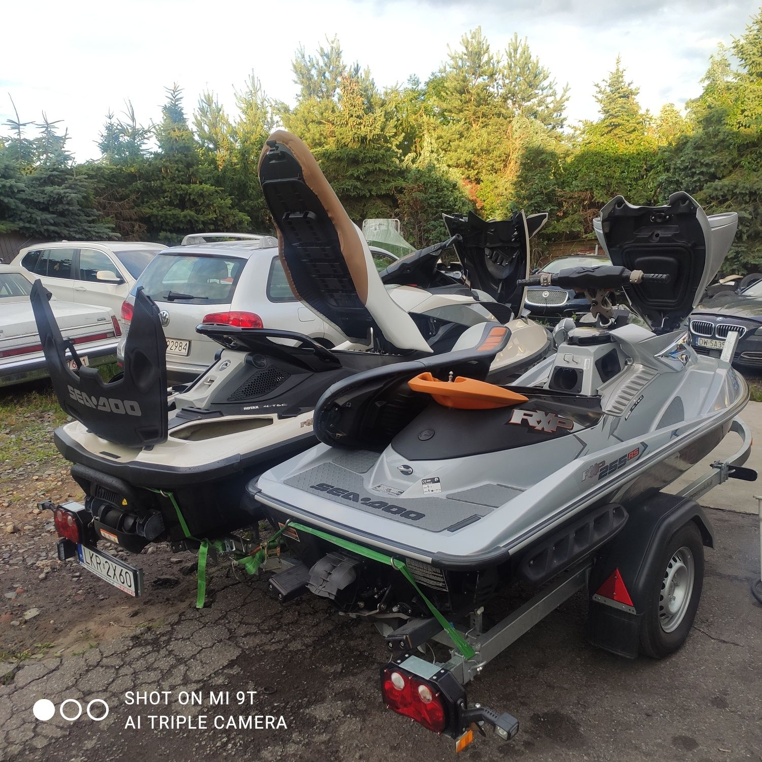 Sea doo rxp gtx przyczepa komplet 2szt