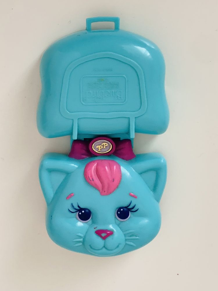 Polly Pocket Bluebird - Cuddly Kitty, zabawka vintage