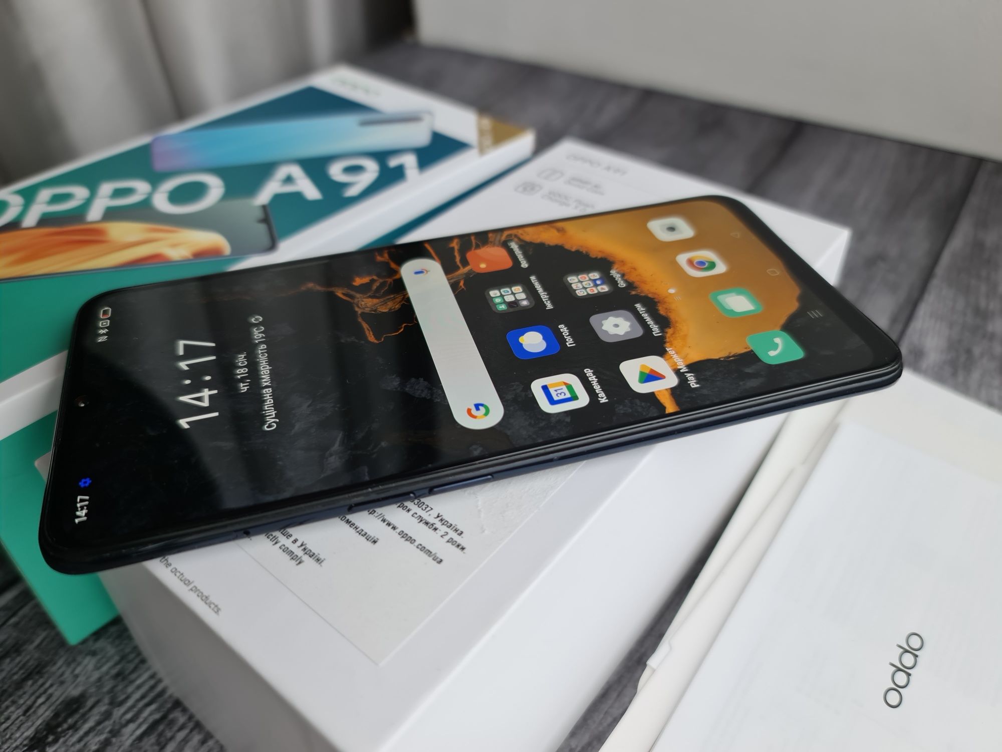Oppo A91 8+5/128gb duos