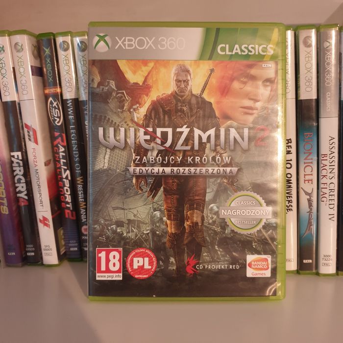 Gra xbox 360 Wiedzmin 2 xbox 360 Wiedzmin 2 xbox one PL