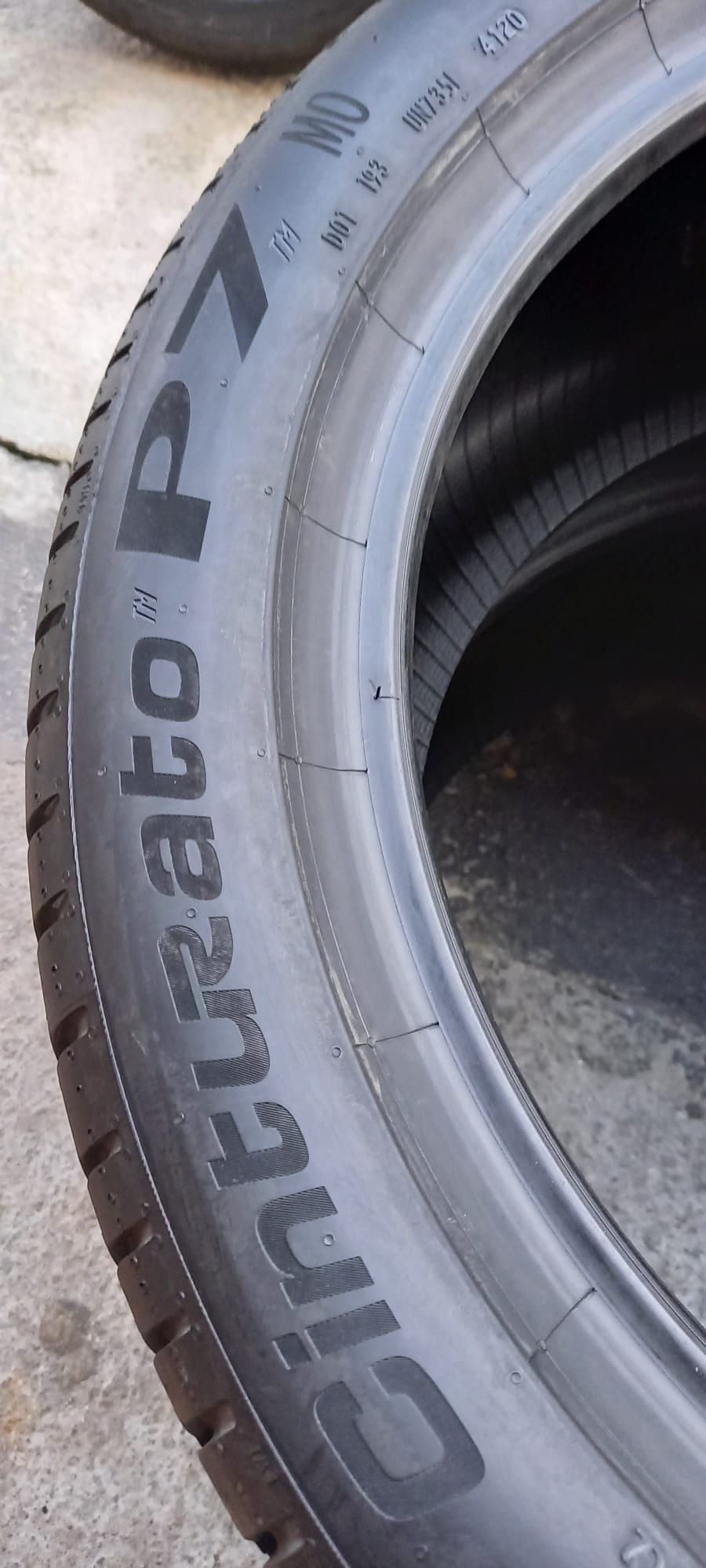 2x 275/40/18 Pirelli Cinturato P7 MO Para opon letnich Demo