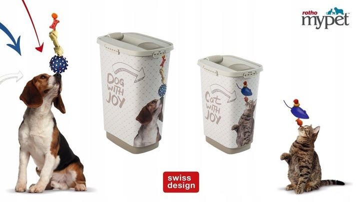 Pojemnik Na Karmę Żwirek Rotho Cody 25l Max.18kg