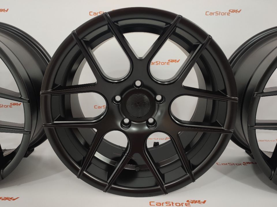 Jantes Haxer HX022 17 8 + 9 et 35 5x120 Black
