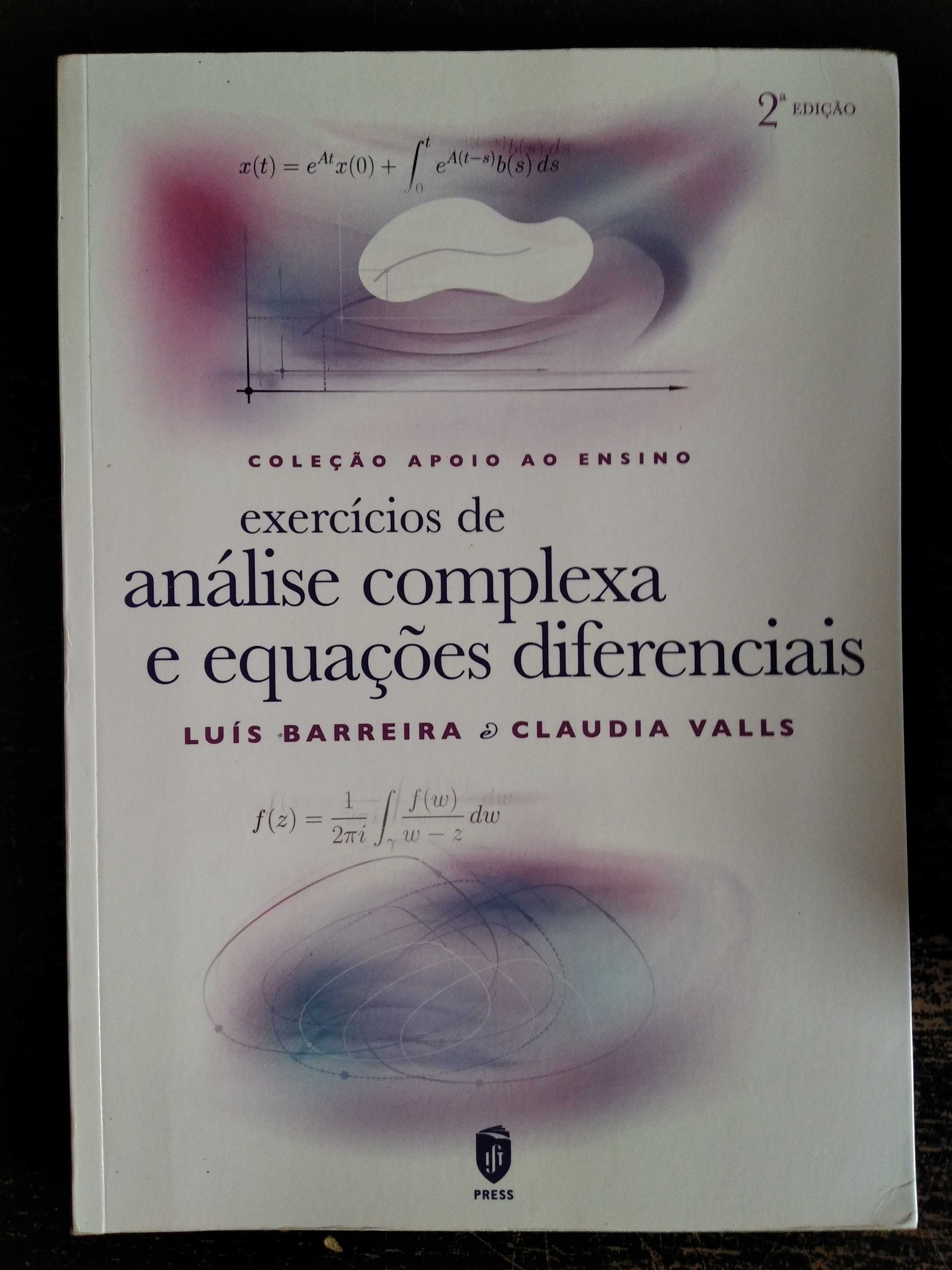 Exercícios de Análise Complexa e Equações Diferenciais (Livro Usado)