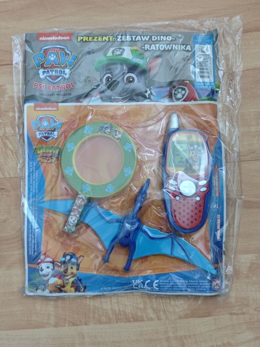 Gazetka psi patrol + zabawka