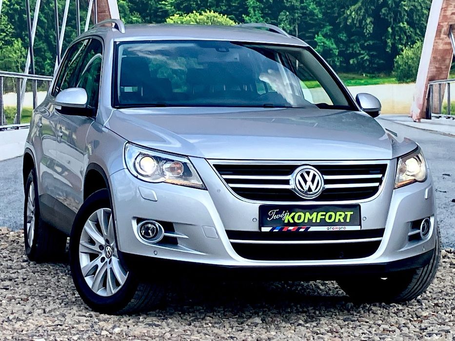Volkswagen Tiguan Ksenon!Skóra!Mały Przebieg!Sam Paekuje!Serwis!