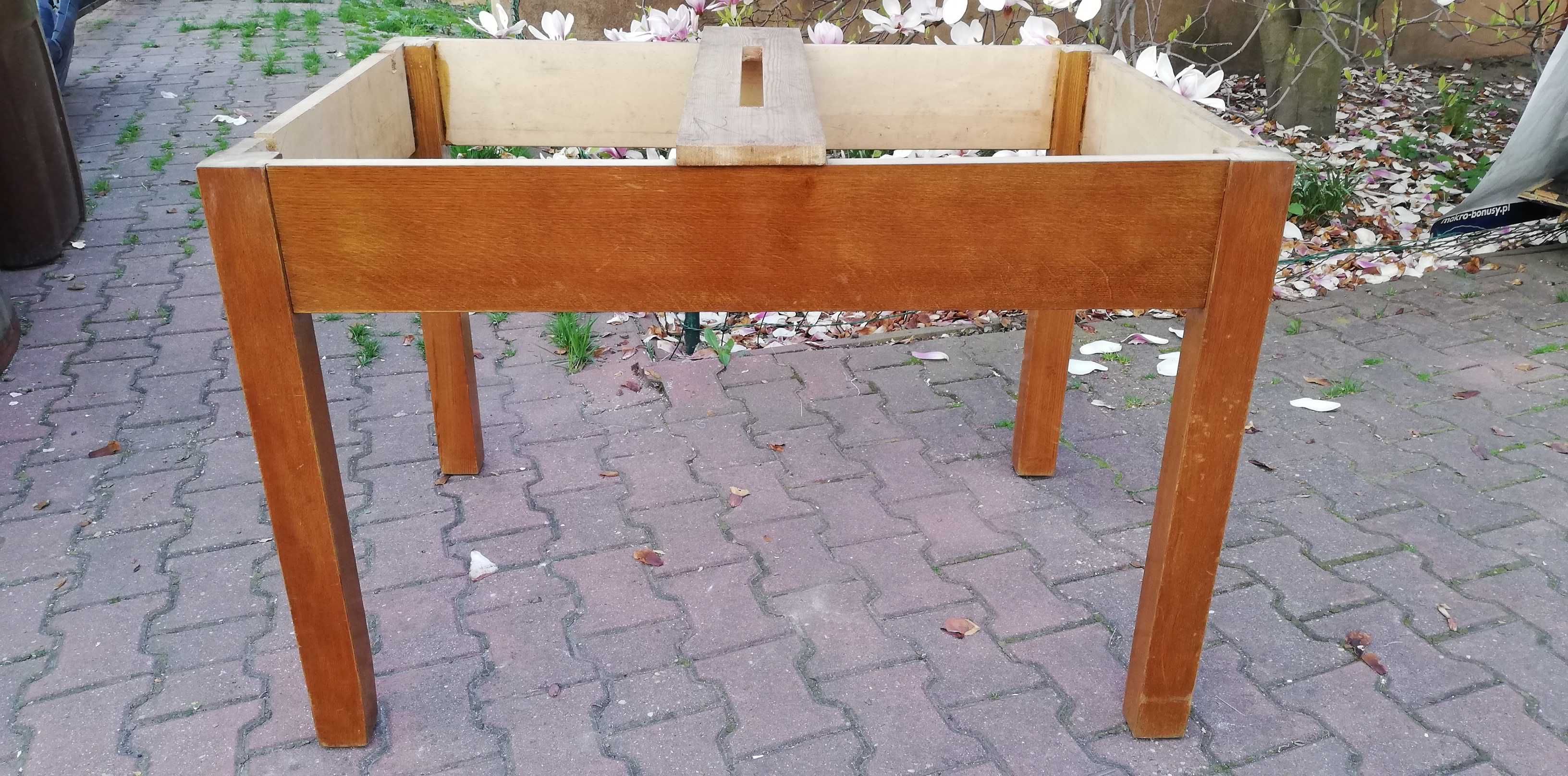 stół drewniany rozkładany stary