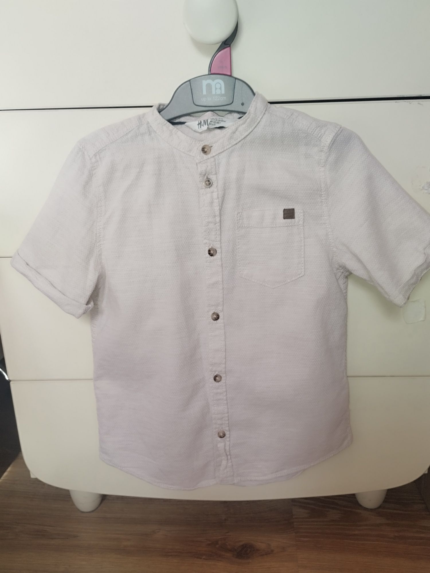 Сорочка h&m на хлопчика 122р
