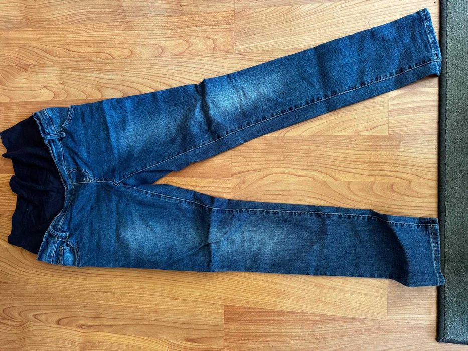 4 sztuki - Spodnie ciążowe r. 38/M na wzrost 165 cm