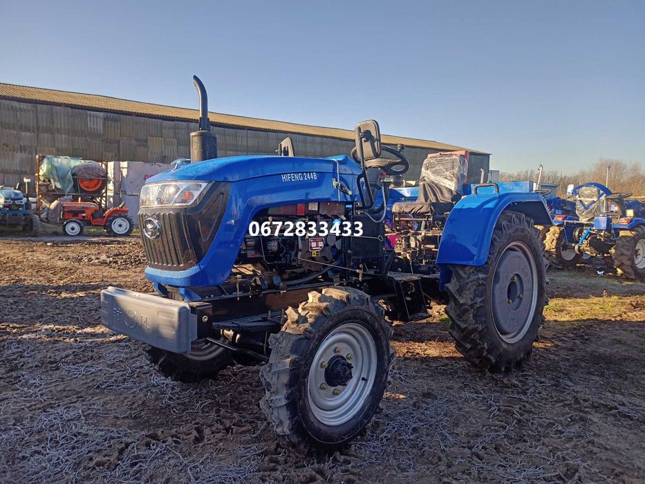 Мінітрактор Shifeng 244 B Дводискове зчеплення Ведучий передній міст