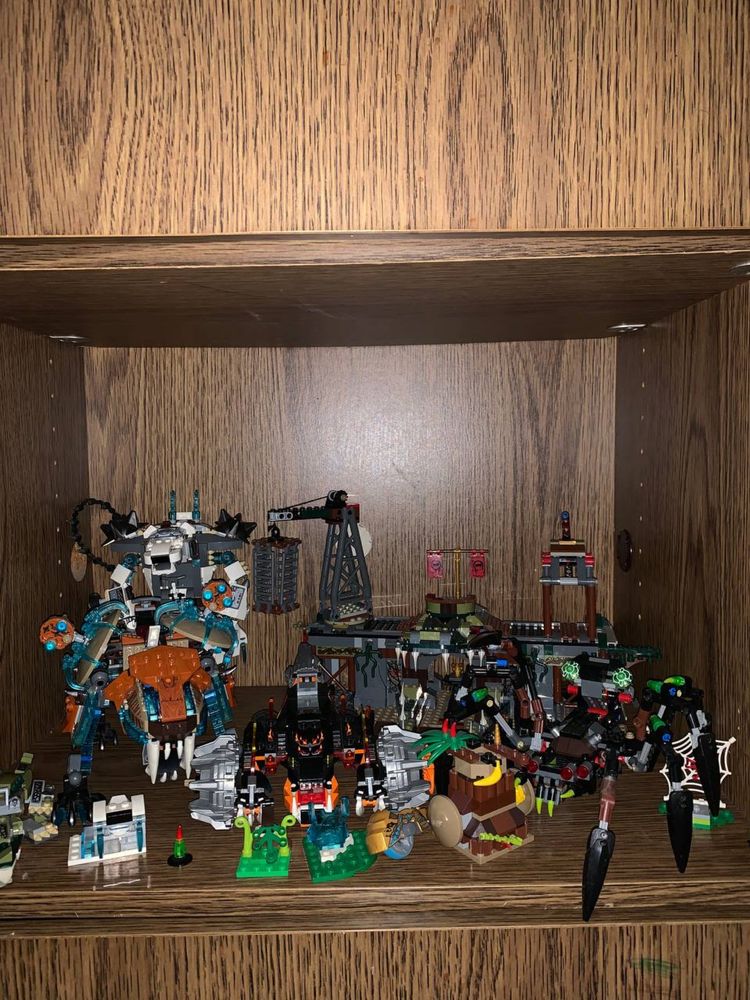 Lego chima саблезубый тигр, логово крокодилов, паучий охотник и тд