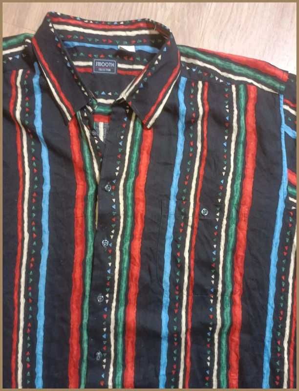 Smooth collection piękna koszula hawajska z wiskozy XXL xxxl