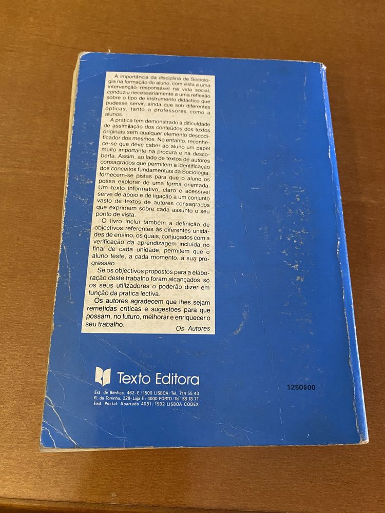 Livro Sociologia