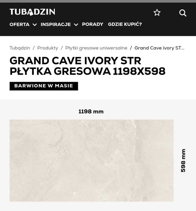 Płytka gresowa uniwersalna