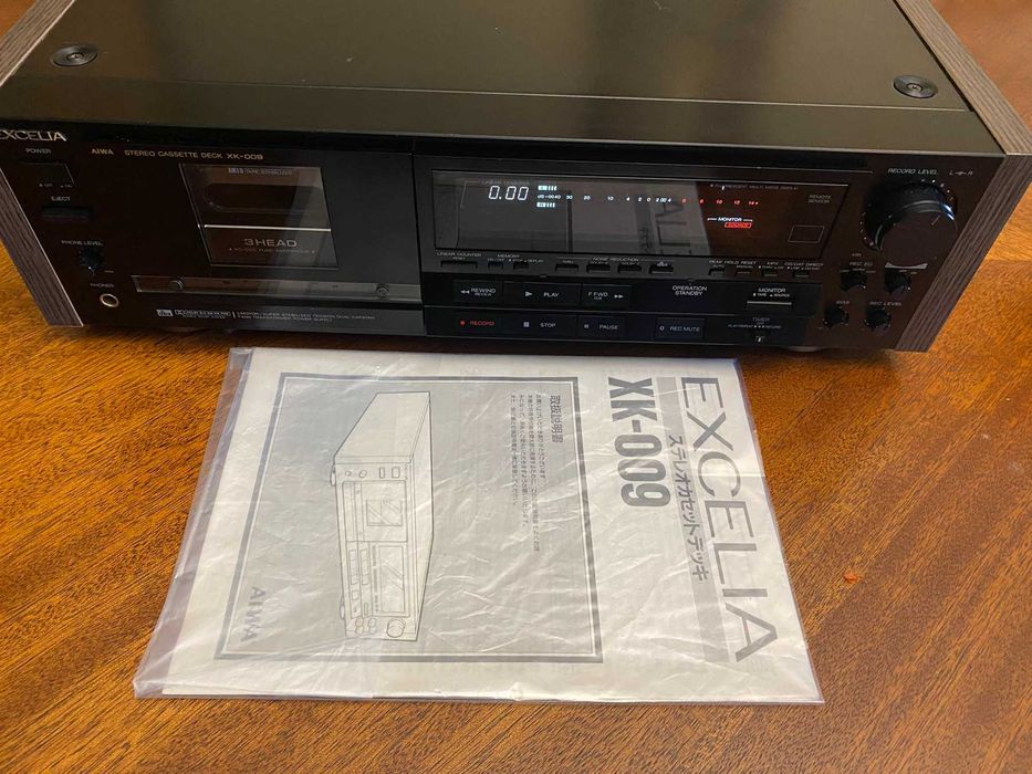 Кассетная дека AIWA Excelia XK-009 + паспорт