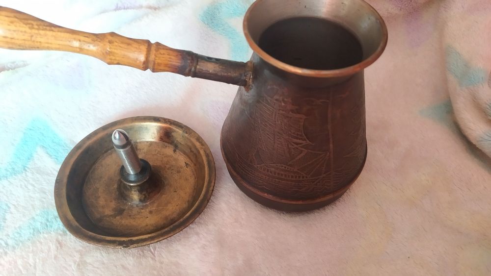 Турка радянського виробництва. Кавовий набір.