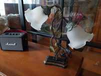Lampa w konwalie i bluszcz