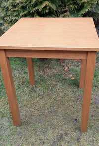 Drewniany stół do mikro apartamentu, stolik do kuchni