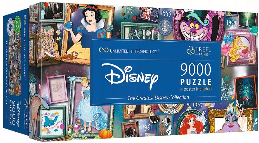 Puzzle 9000 elementów. The Greatest Disney Collection. Trefl