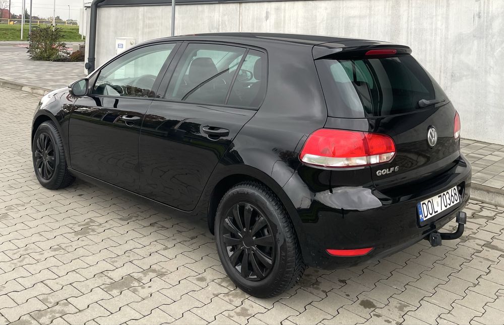 Volkswagen Golf 6 1.4 MPI Benzyna 2009r Hak 115tys Niski Przebieg