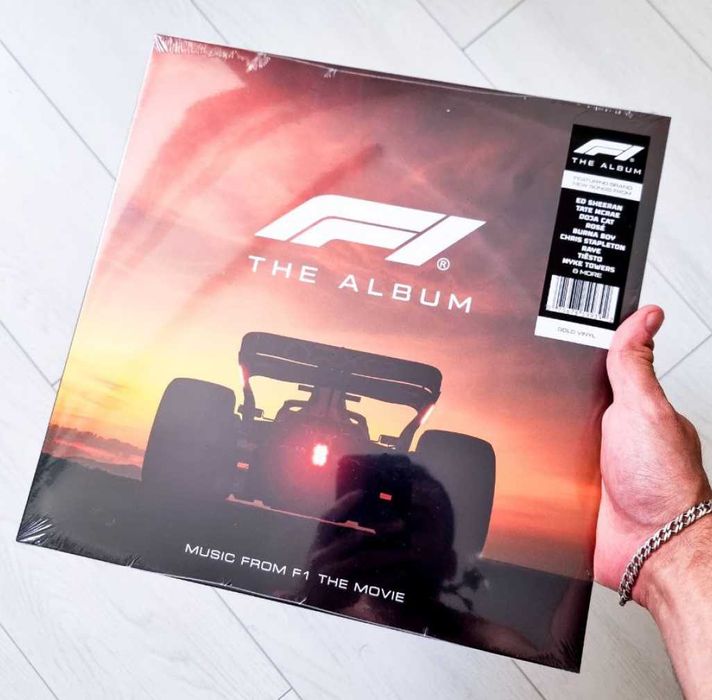 1LP платівка F1 The Album Soundtrack. Золотий колір