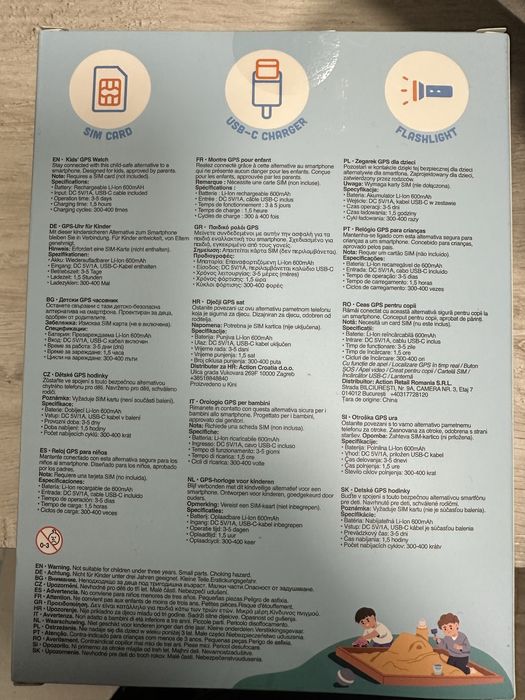 Zegarek dziececy GPS -3 kolory