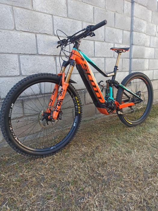 Электровелосипед Scott E-Genius 700 Tuned (2018) Full Fox Kashima, di2