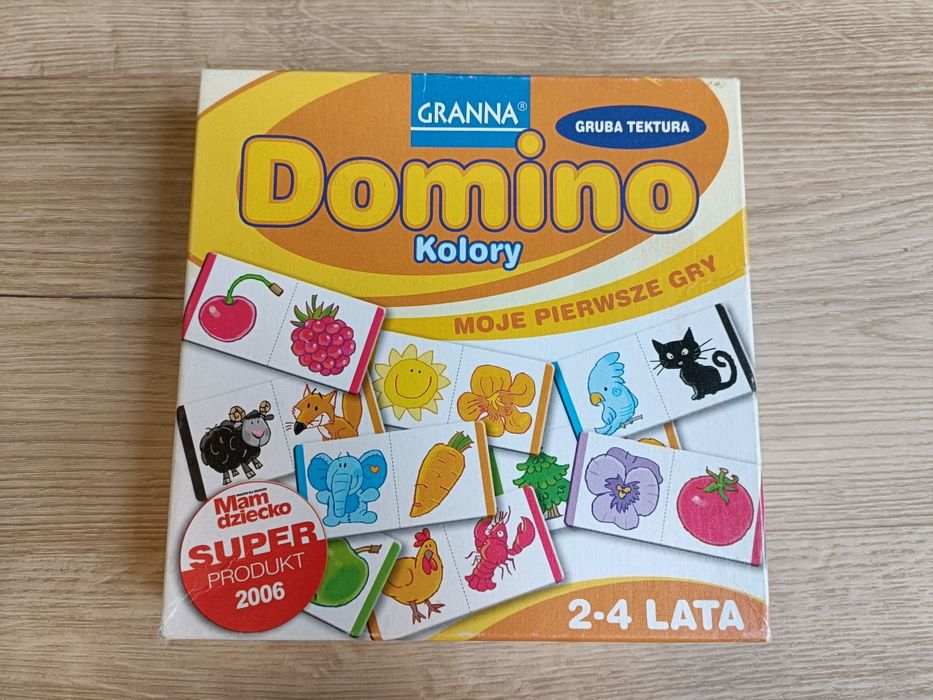 Domino kolory 2-4 lata