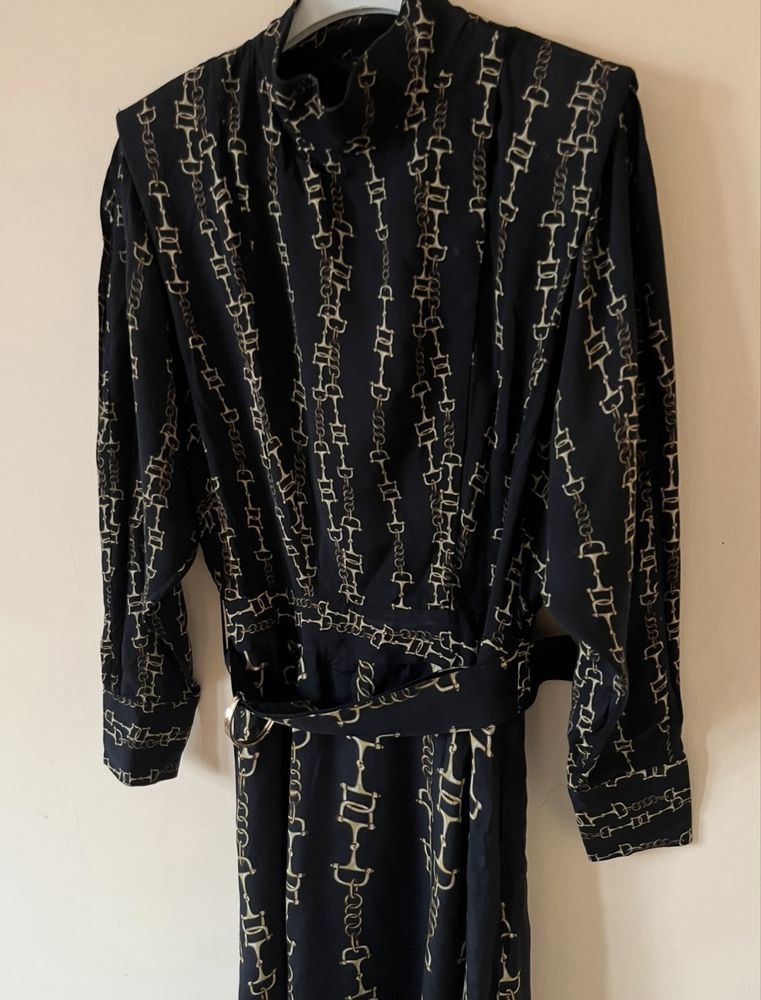 Sukienka Massimo Dutti midi elegancka