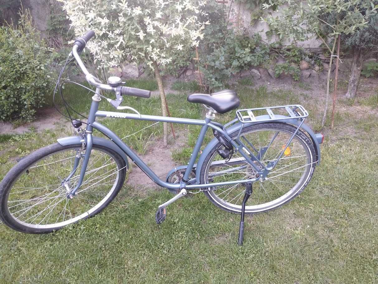 Btwin 120 wysoka rama - Rower męski Miejski holenderski ( Gazelle)