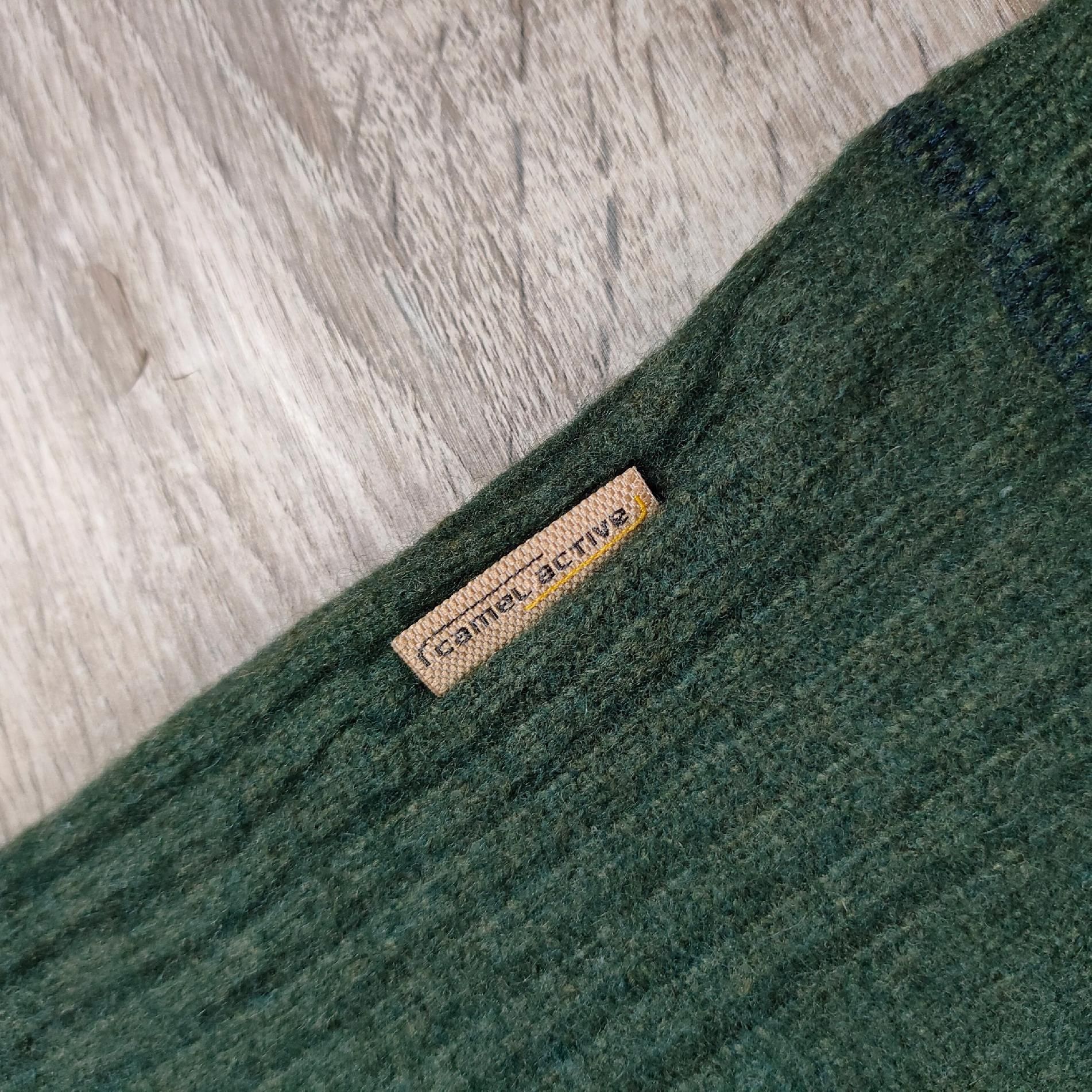 CAMEL ACTIVE Sweter Damski Wełna Owcza / XL