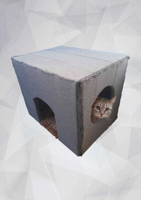 Для котів дряпалки та хатинки (нові)