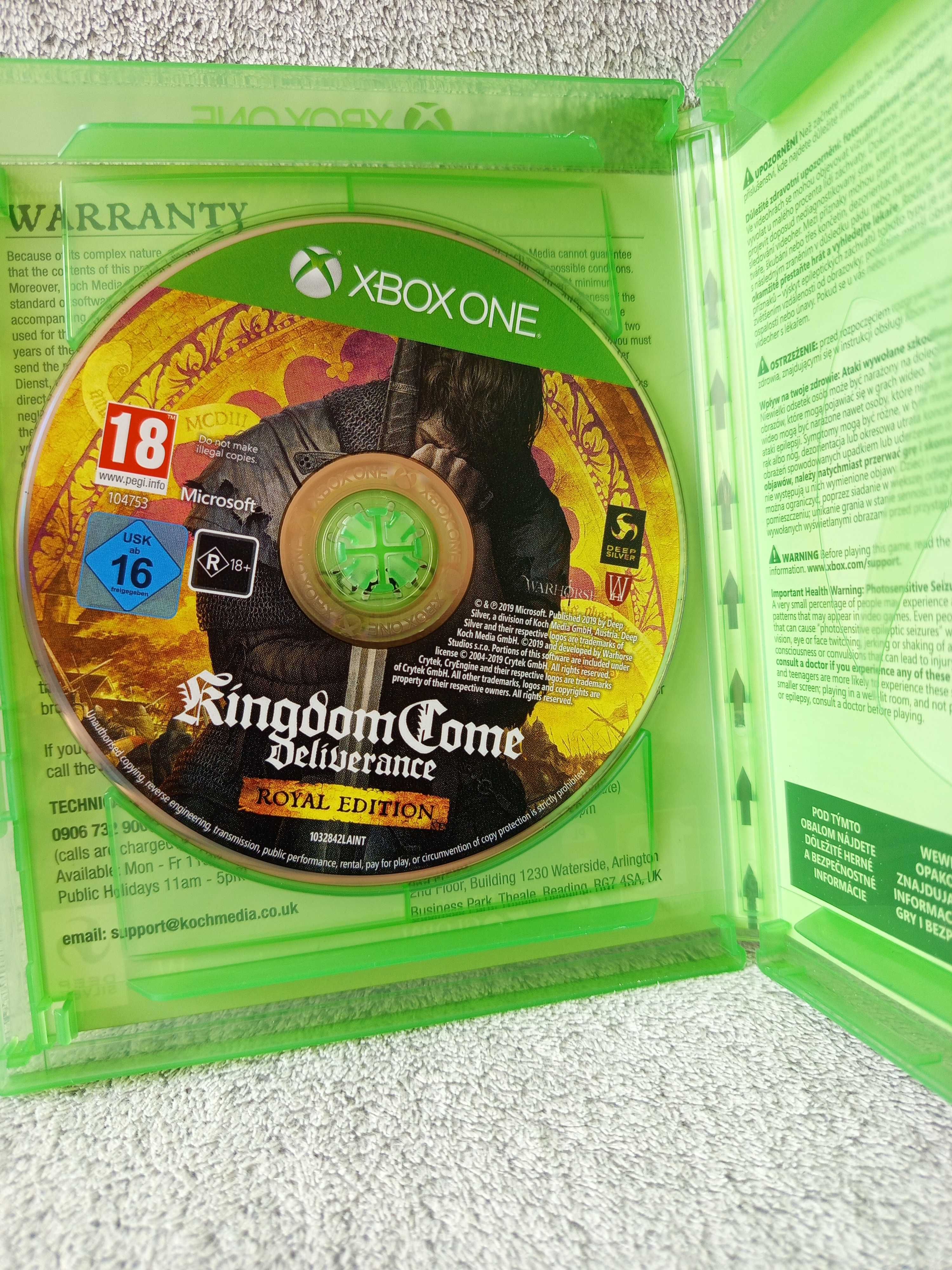 Kingdom Come Deliverance PL Xbox ONE XONE Royal Edition KCD