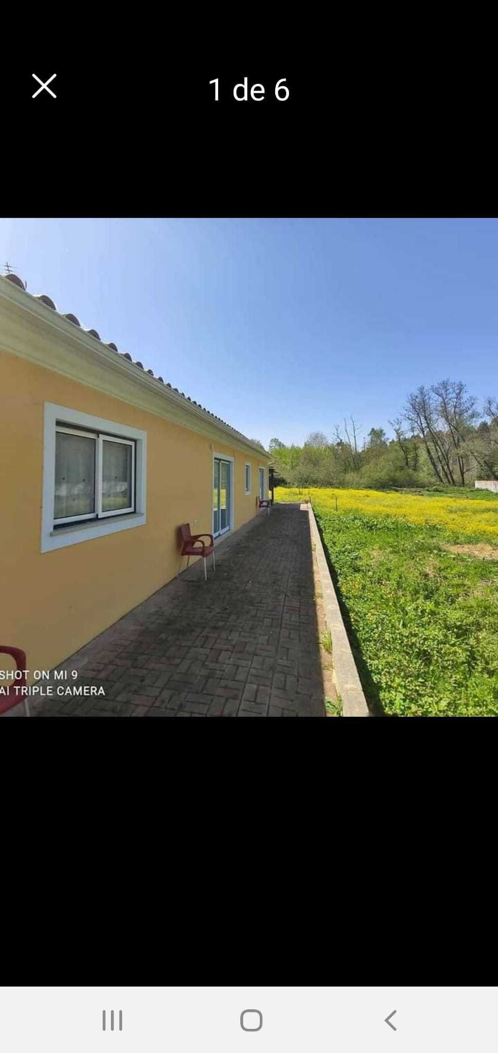 Quinta  10000m2 de terreno com lagoa e Moradia T5 com piscina-Leiria