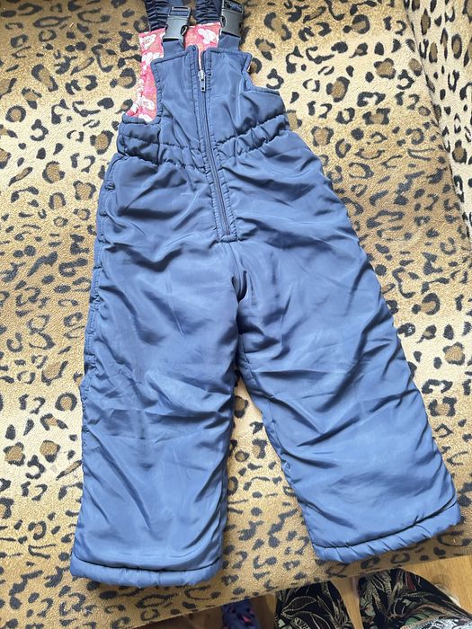 Комбінезон зимовий, куртка зимова, куртка для дівчинки полукомбінезон