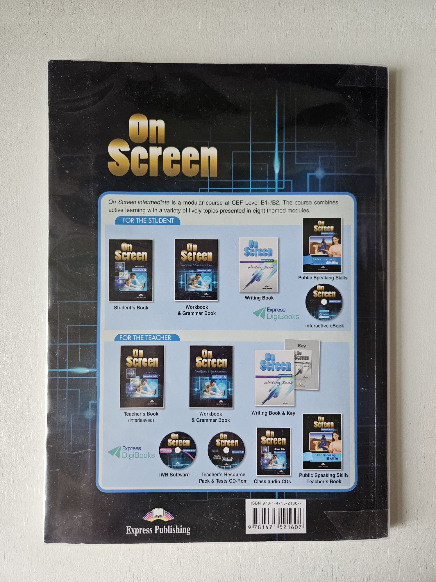 On Screen. Intermediate B1+/B2. Workbook + Gramarbook + kod DigiBook